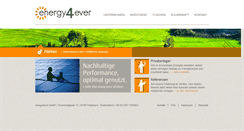 Desktop Screenshot of energy4ever.org